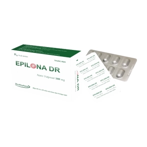 Epilona DR 500mg Herabiopharm 10 vỉ x 10 viên (Natri valproat)