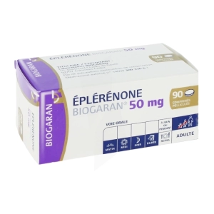 Eplerenone 50mg Biogaran 90 viên (Eplerenone)