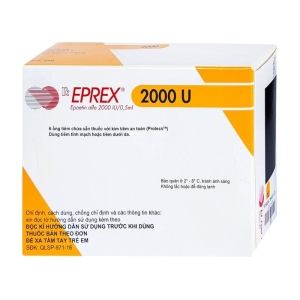 Eprex 2000U Janssen 6 ống tiêm (Epoetin alfa)