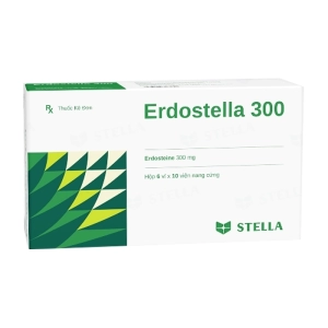 Erdostella 300 Stellapharm 6 vỉ x 10 viên (Erdosteine)