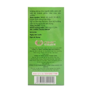 Esoca ISO Isopharco 10 vỉ x 10 viên - Hỗ trợ làm dịu cơn ho