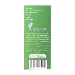 Esoca Plus ISO Isopharco 10 vỉ x 10 viên - Hỗ trợ ho, cảm lạnh