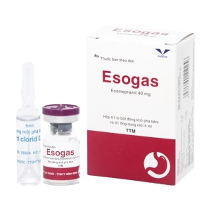 Esogas 40mg Bidiphar 1 lọ + 1 ống (Esomeprazole)