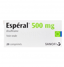 Thuốc cai rượu Espéral 500mg