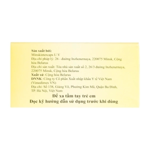 Esserose 450 Minskintercaps 5 vỉ x 10 viên Esserose 450 Minskintercaps 5 vỉ x 10 viên