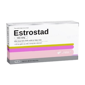 Estrostad Stellapharm 3 vỉ x 10 viên - Hỗ trợ giảm các triệu chứng tiền mãn kinh