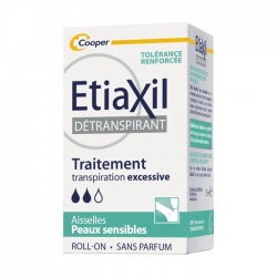 Etiaxil Detranspirant Peaux Sensibles Cooper 15ml - Lăn khử mùi cho da hỗn hợp và nhạy cảm