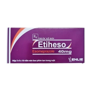 Etiheso 40mg Enlie 3 vỉ x 10 viên (Esomeprazole)
