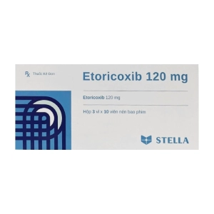 Etoricoxib 120mg Stellapharm 3 vỉ x 10 viên (Etoricoxib)