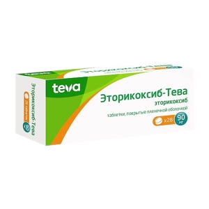 Etoricoxib Teva 90mg 4 vỉ x 7 viên (Etoricoxib)