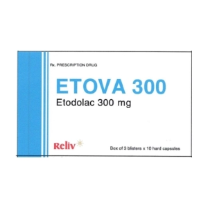 Etova 300 Reliv 3 vỉ x 10 viên (Etodolac)