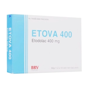 Etova 400 BRV 1 vỉ x 10 viên (Etodolac)