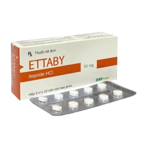 Ettaby 50mg DRP Inter 3 vỉ x 10 viên (Itopride)