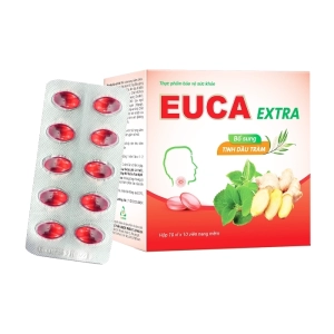 Euca Extra TV.Pharm 10 vỉ x 10 viên - Hỗ trợ viêm mũi họng