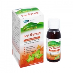 Eugica Ivy Syrup Mega 100ml - Hỗ trợ giảm ho, long đờm Eugica Ivy Syrup Mega 100ml - Hỗ trợ giảm ho, long đờm