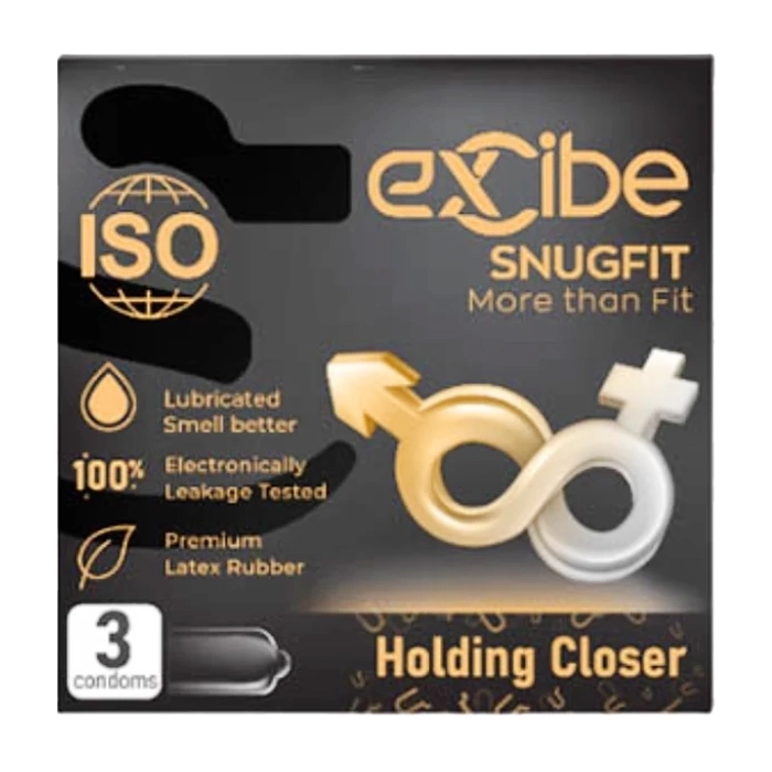 Excibe Snugfit 3 cái - Bao cao su