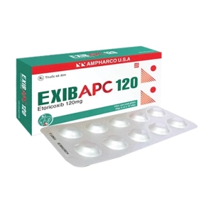 Exibapc 120 Ampharco U.S.A 3 vỉ x 10 viên (Etoricoxib)