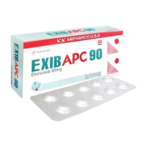 Exibapc 90 Ampharco U.S.A 3 vỉ x 10 viên (Etoricoxib)