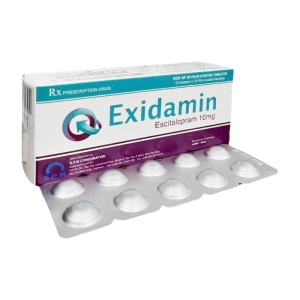 Exidamin 10mg SPM 5 vỉ x 10 viên Exidamin 10mg SPM 5 vỉ x 10 viên