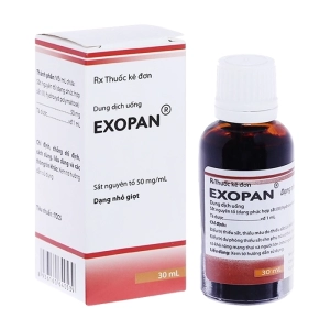 Exopan 50mg Hà Nam 30ml (Sắt(II) fumarate)