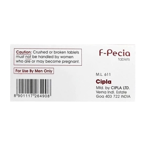 F-Pecia 1mg Cipla 10 vỉ x 10 viên (Finasteride)