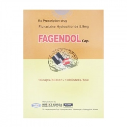 Fagendol 5mg Hutecs 10 vỉ x 10 viên - Trị dự phòng chứng đau nửa đầu Fagendol 5mg Hutecs 10 vỉ x 10 viên - Trị dự phòng chứng đau nửa đầu