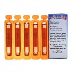 Falgankid 160mg CPC1 20 ống - Dung dịch uống giảm đau, hạ sốt cho trẻ em