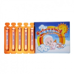 Falgankid 160mg CPC1 20 ống - Dung dịch uống giảm đau, hạ sốt cho trẻ em
