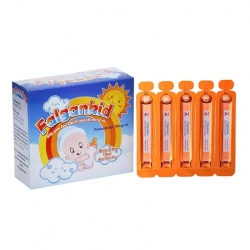 Falgankid 160mg CPC1 20 ống - Dung dịch uống giảm đau, hạ sốt cho trẻ em