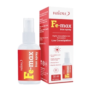 Fe-max Iron Spray Valens 50ml - Bổ sung sắt cho cơ thể