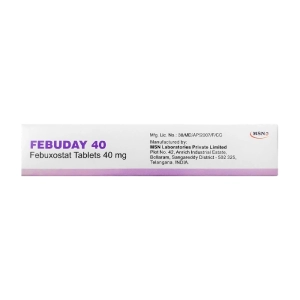 Febuday 40 MSN 3 vỉ x 10 viên (Febuxostat)