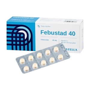Febustad 40 Stellapharm 3 vỉ x 10 viên Febustad 40 Stellapharm 3 vỉ x 10 viên