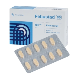 Febustad 80 Stellapharm 3 vỉ x 10 viên Febustad 80 Stellapharm 3 vỉ x 10 viên