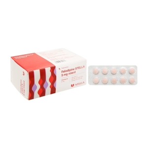 Felodipine Stella 5mg Retard 10 vỉ x 10 viên Felodipine Stella 5mg Retard 10 vỉ x 10 viên