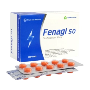 Fenagi 50 Agimexpharm 10 vỉ x 10 viên