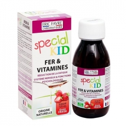 Fer & Vitamines Special Kid 125ml - Siro bổ sung sắt và các vitamin Fer & Vitamines Special Kid 125ml - Siro bổ sung sắt và các vitamin