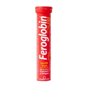 Feroglobin Fizz Vitabiotics tuýp 20 viên - Viên sủi bổ sung sắt Feroglobin Fizz Vitabiotics tuýp 20 viên - Viên sủi bổ sung sắt