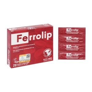 Ferrolip U.G.A. Nutraceuticals 20 ống x 1.8g - Bổ sung sắt cho cơ thể