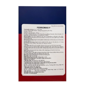 Ferromax- F Life Springs 30 viên - Bổ sung sắt, axit folic cho cơ thể