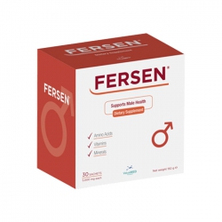 Tpbvsk tăng chất lượng tinh trùng Fersen, Hộp 30 gói Tpbvsk tăng chất lượng tinh trùng Fersen, Hộp 30 gói