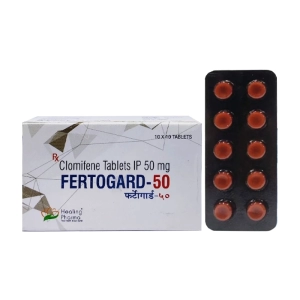 Fertogard-50 Healing Pharma 10 vỉ x 10 viên (Clomifene)