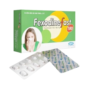Fexodine Fast 180 Savipharm 3 vỉ x 10 viên