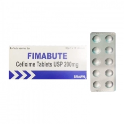 Fimabute 200mg Brawn 1 vỉ x 10 viên