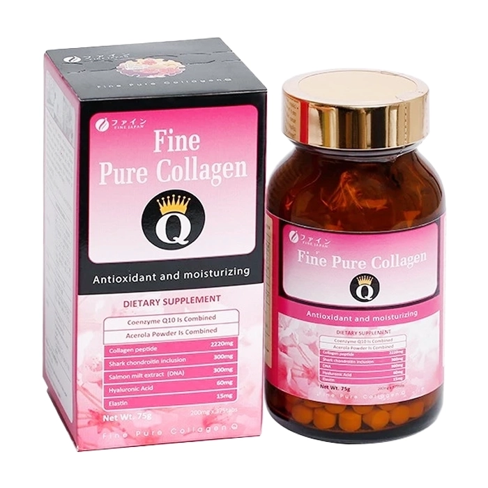 Fine Pure Collagen Q Fine Japan 375 viên - Hỗ trợ bổ sung collagen Fine Pure Collagen Q Fine Japan 375 viên - Hỗ trợ bổ sung collagen