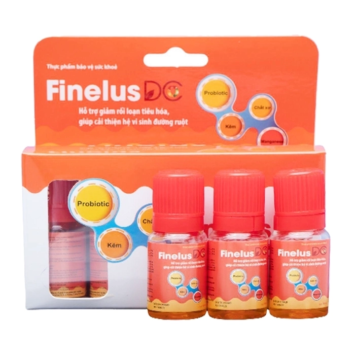 Finelus DC CPC1 Hà Nội 10 lọ x 10ml - Hỗ trợ giảm rối loạn tiêu hóa