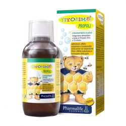Fitobimbi Propoli Pharmalife 200ml - Siro bổ phế giảm ho cho trẻ Fitobimbi Propoli Pharmalife 200ml - Siro bổ phế giảm ho cho trẻ