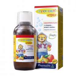 Fitobimbi Vitemix Pharmalife 200ml - Siro bổ sung vitamin và khoáng chất
