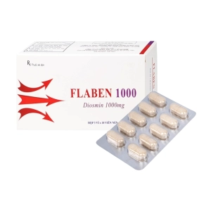 Flaben 1000 Hà Nam 3 vỉ x 10 viên (Diosmin)