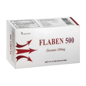 Flaben 500 Hà Nam 3 vỉ x 10 viên (Diosmin)