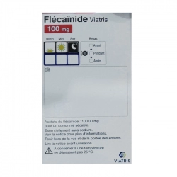 Flecainide 100mg Viatris 3 vỉ x 10 viên Flecainide 100mg Viatris 3 vỉ x 10 viên